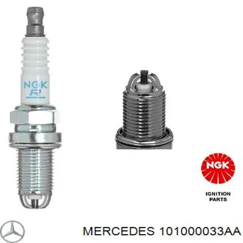 101000033AA Mercedes bujía de encendido