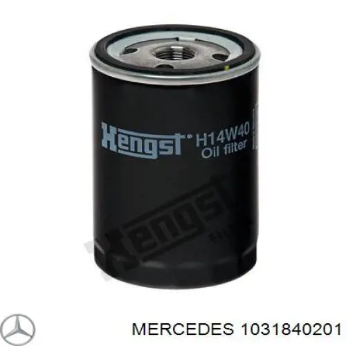 1031840201 Mercedes filtro de aceite