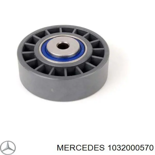 1032000570 Mercedes rodillo, correa trapecial poli v