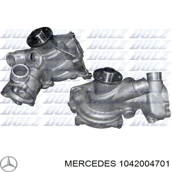 104 200 47 01 Mercedes bomba de agua