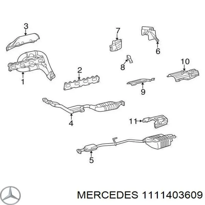  Colector de escape, sistema de escape para SsangYong Korando 