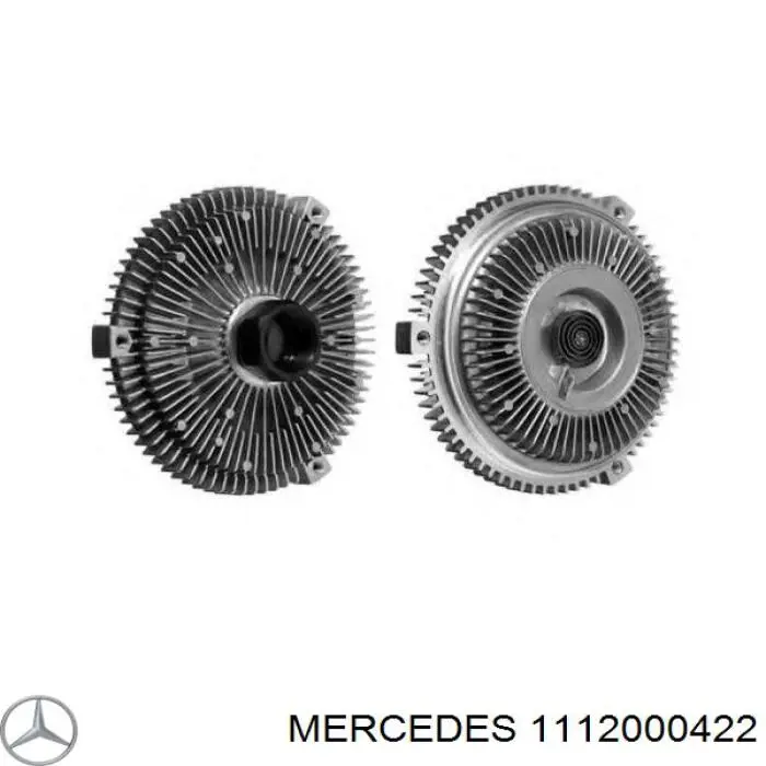 1112000422 Mercedes embrague, ventilador del radiador