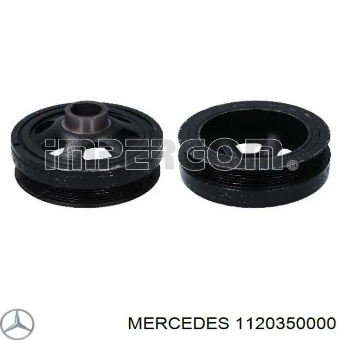 1120350000 Mercedes polea, cigüeñal