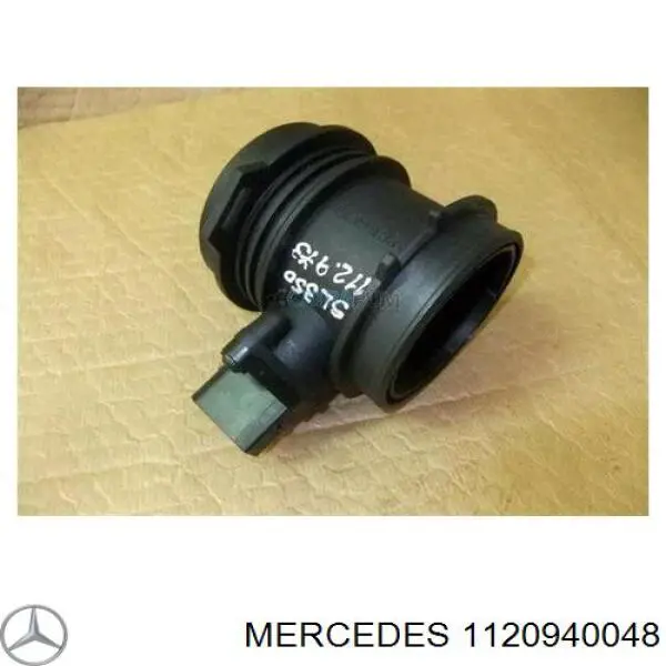 1120940048 Mercedes sensor de flujo de aire/medidor de flujo (flujo de aire masibo)