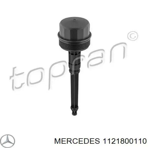 1121800110 Mercedes tapa de filtro de aceite