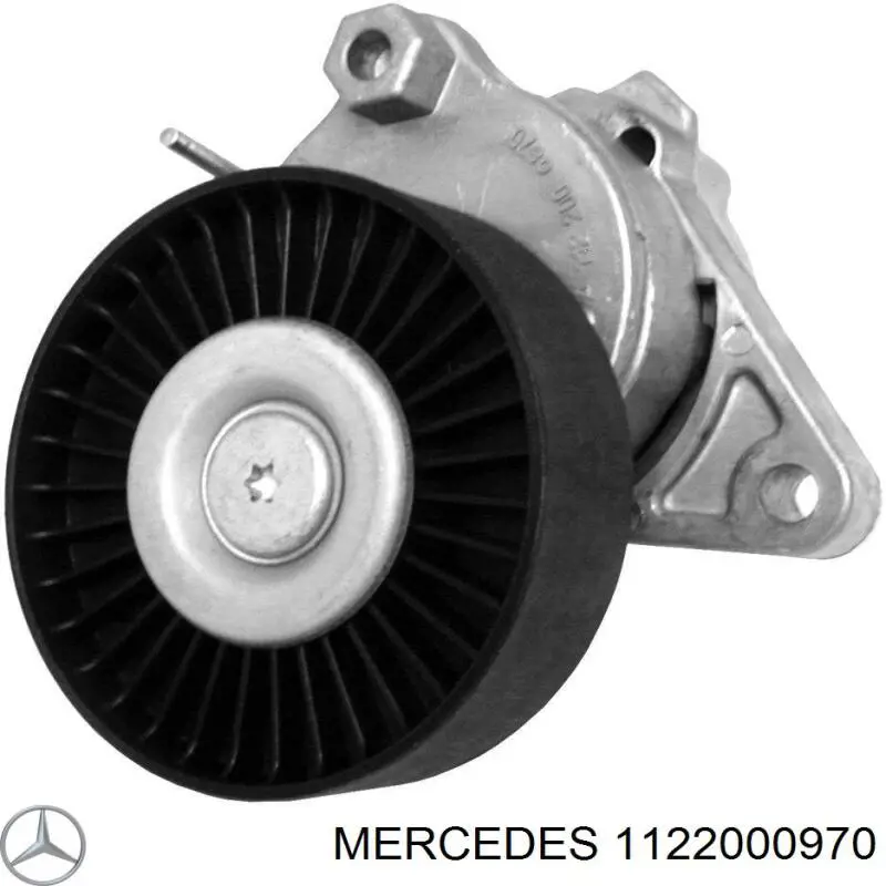 1122000970 Mercedes tensor de correa, correa poli v