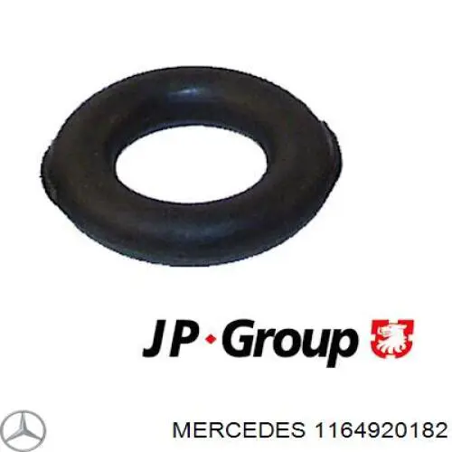 1164920182 Mercedes soporte, silenciador