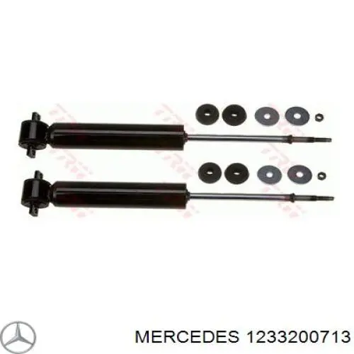  Amortiguador trasero para Mercedes E T123