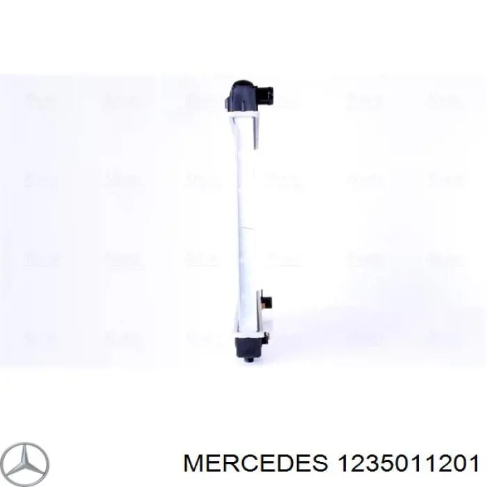 1235011201 Mercedes radiador refrigeración del motor