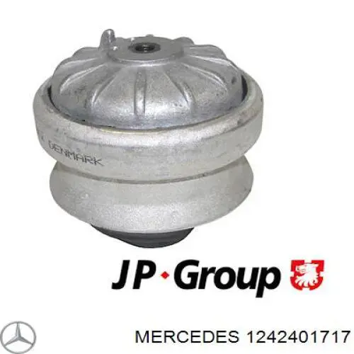 1242401717 Mercedes almoahada (soporte Del Motor Izquierda / Derecha)