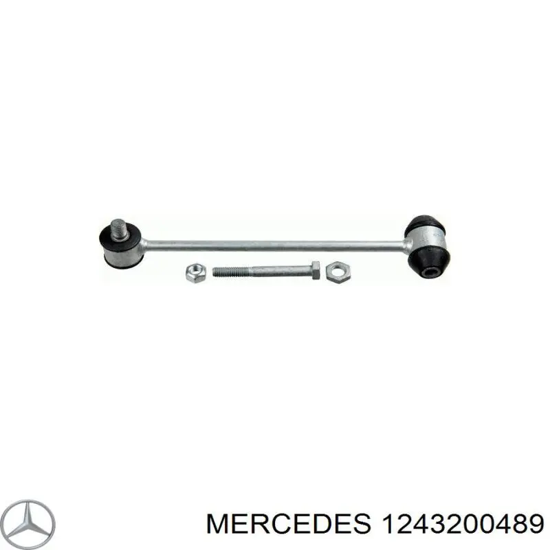 1243200489 Mercedes soporte de barra estabilizadora trasera