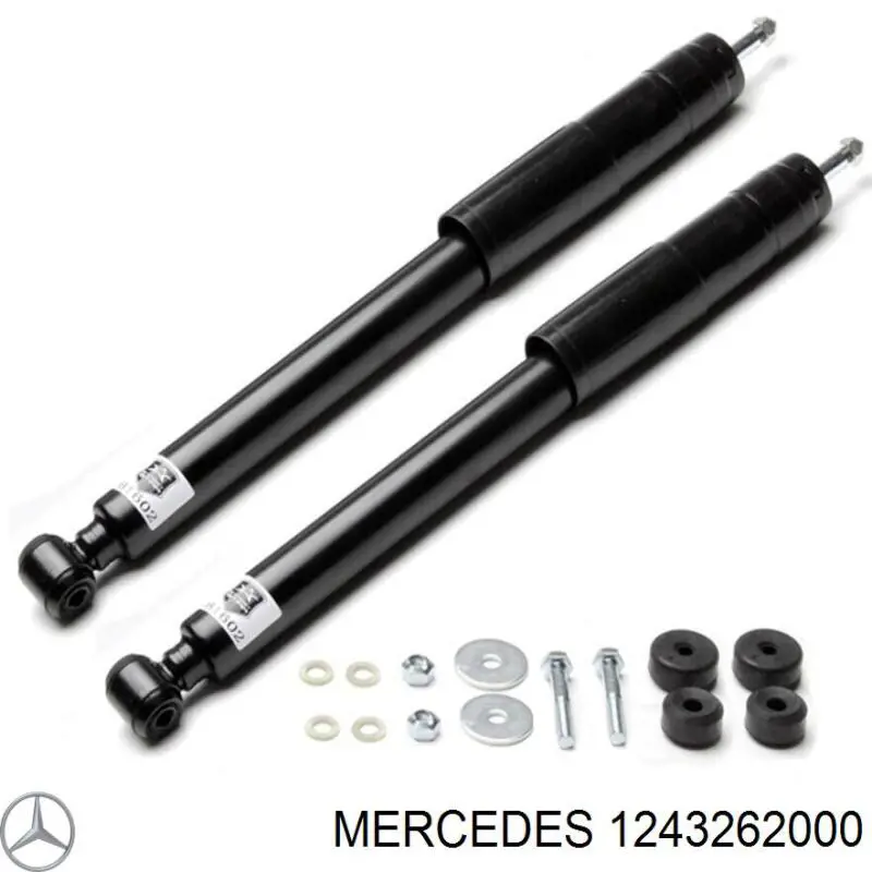 1243262000 Mercedes amortiguador trasero