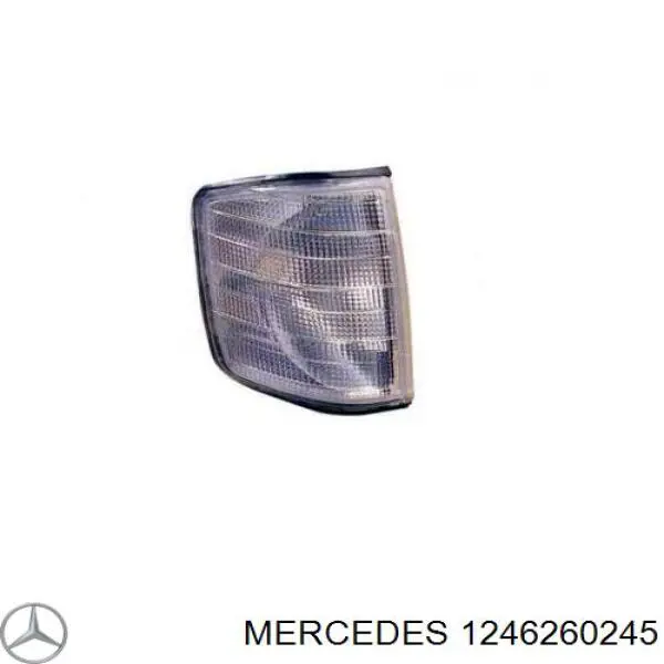 A1246260245 Mercedes cubierta del faro derecha