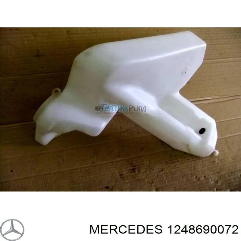 1248690072 Mercedes tapa de depósito del agua de lavado