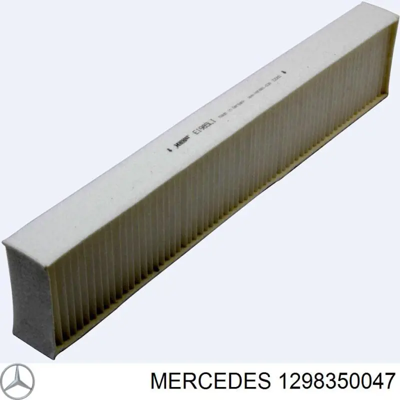 129 835 00 47 Mercedes filtro de habitáculo