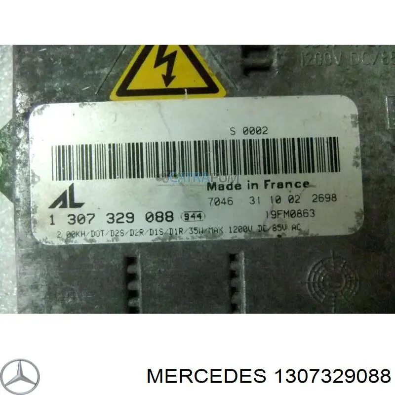  Xenon, unidad control para Mercedes B W245