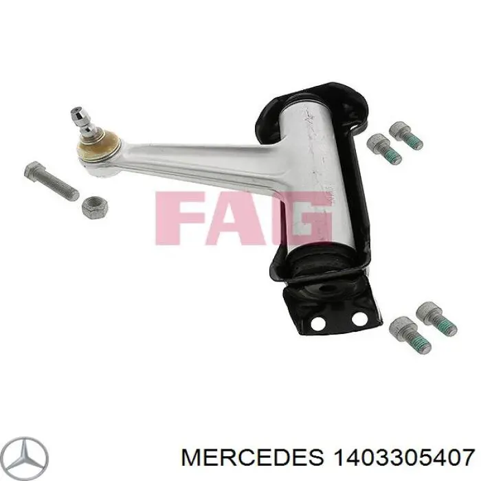 1403305407 Mercedes barra oscilante, suspensión de ruedas delantera, superior izquierda