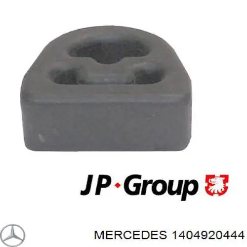 1404920444 Mercedes soporte, silenciador