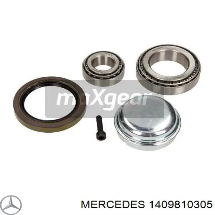 1409810305 Mercedes cojinete interno del cubo de la rueda delantera