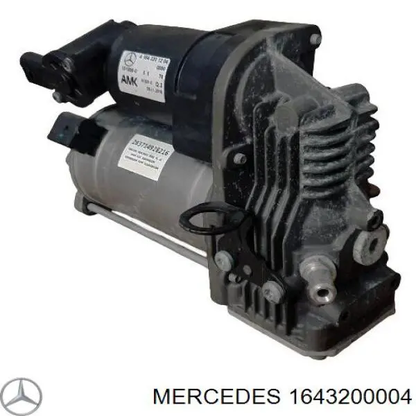 1643200004 Mercedes bomba de compresor de suspensión neumática