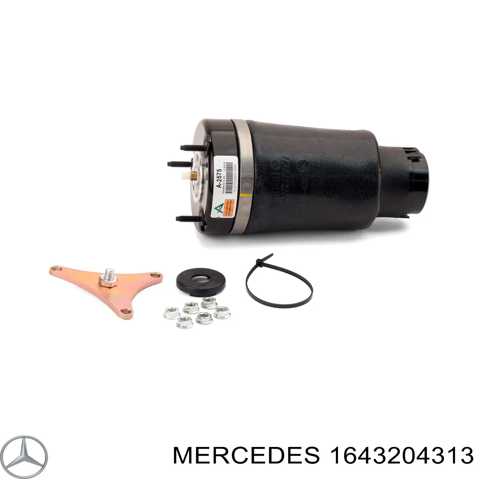 1643204313 Mercedes amortiguador delantero