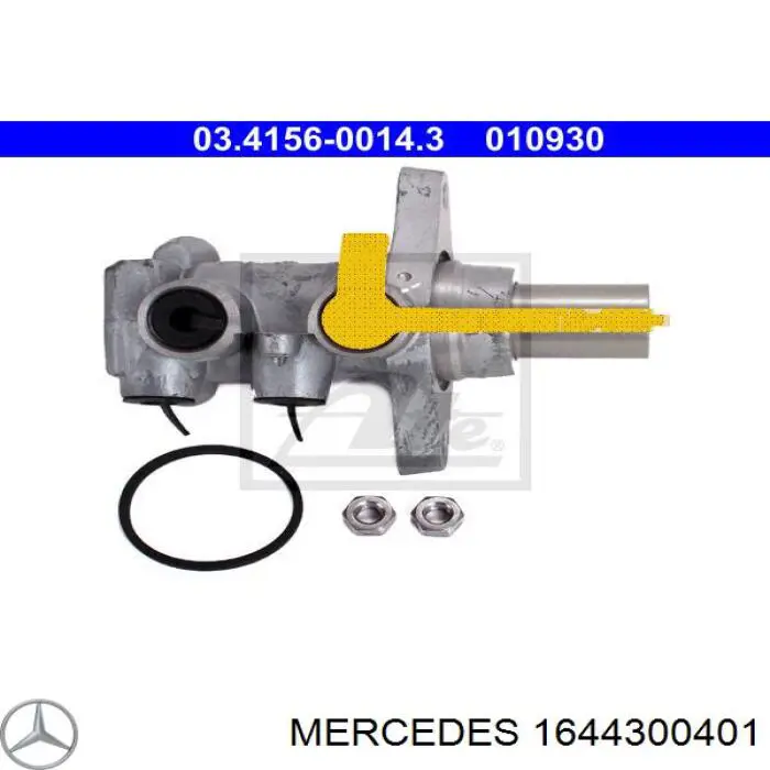  Cilindro principal de freno para Mercedes GL X164