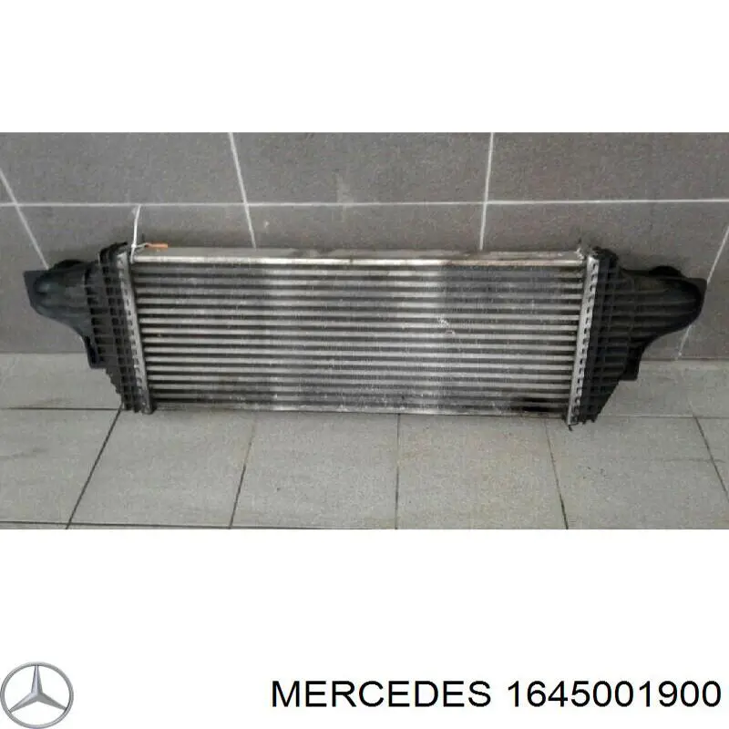 1645001900 Mercedes radiador de aire de admisión