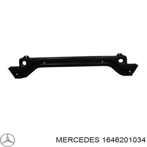  Soporte de radiador inferior (panel de montaje para foco) para Mercedes GL X164