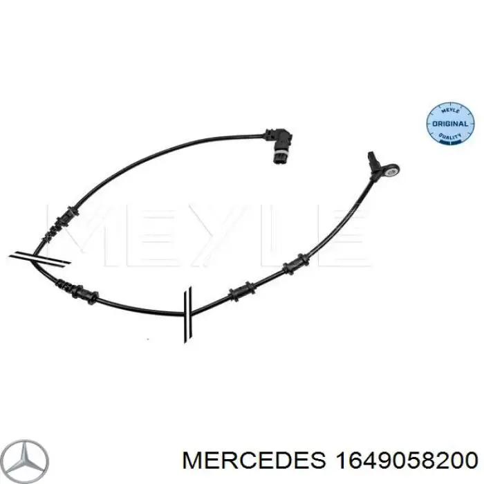 1649058200 Mercedes sensor abs delantero