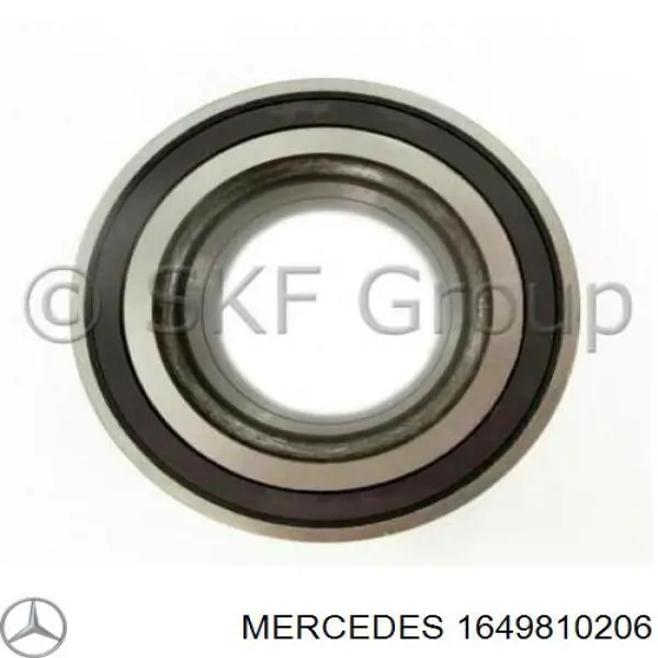 1649810206 Mercedes cojinete de rueda delantero