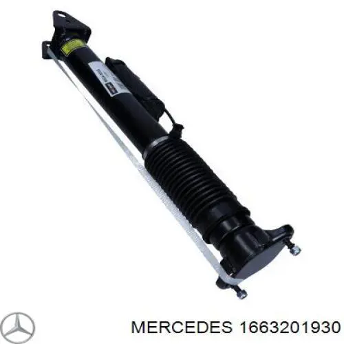 1663201930 Mercedes amortiguador trasero