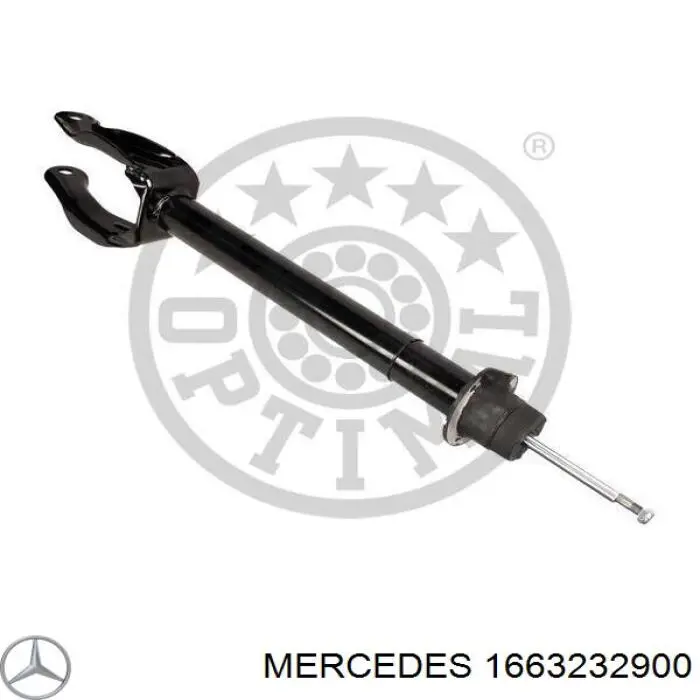 1663232900 Mercedes amortiguador delantero