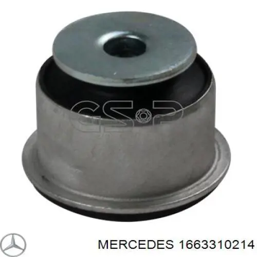 1663310214 Mercedes silentblock de brazo de suspensión delantero superior