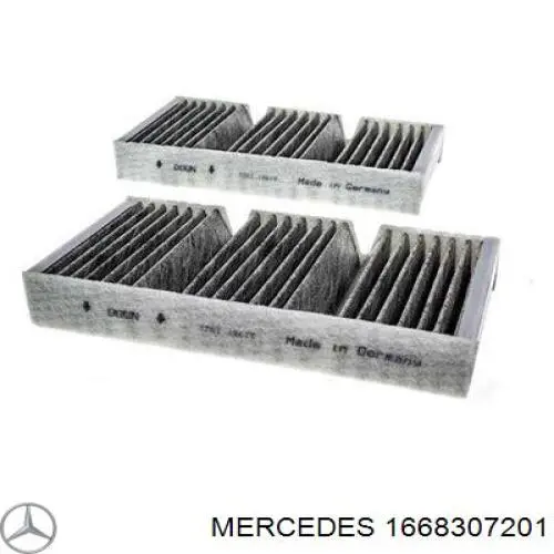 1668307201 Mercedes filtro de habitáculo