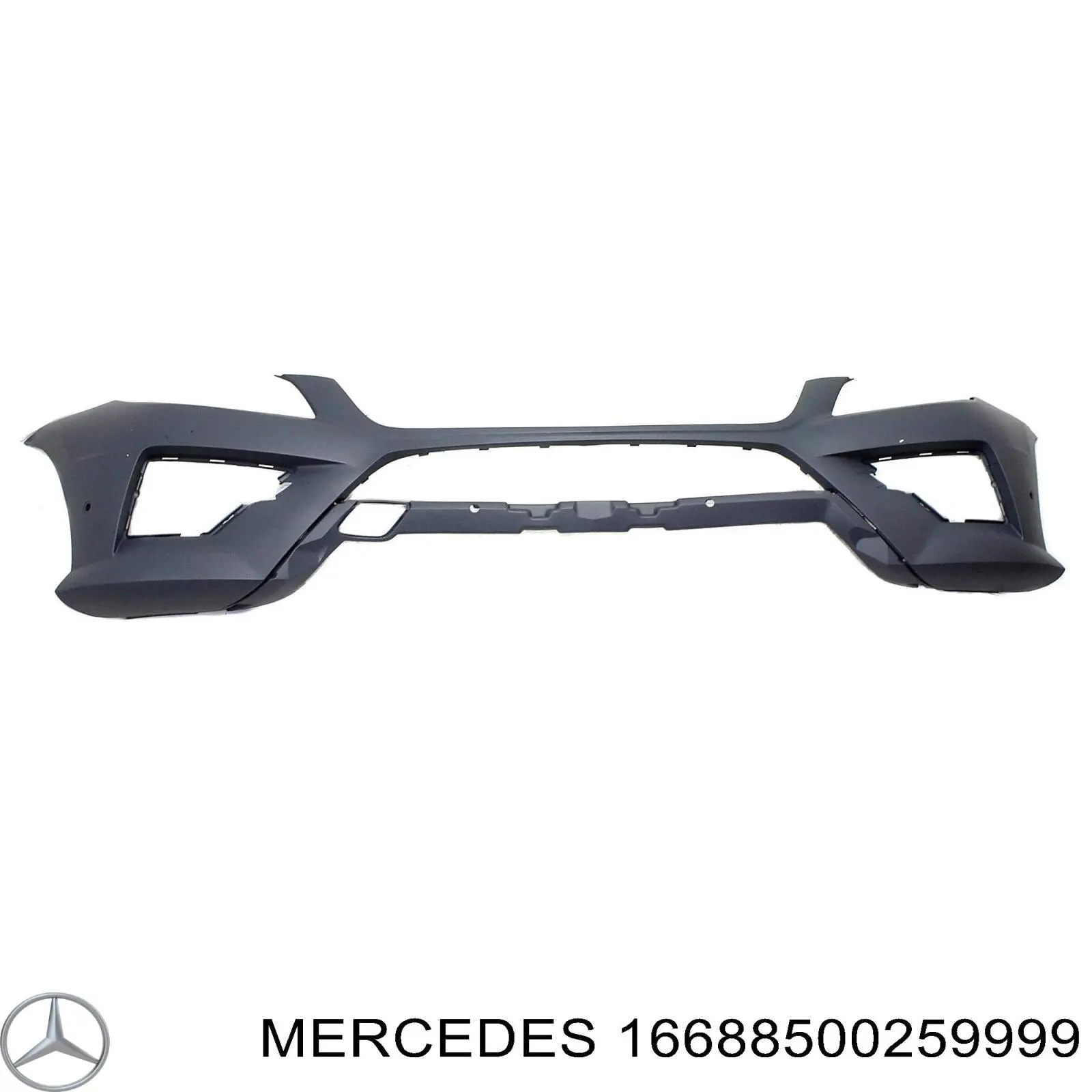 16688500259999 Mercedes parachoques delantero