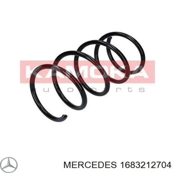 1683212704 Mercedes muelle de suspensión eje delantero