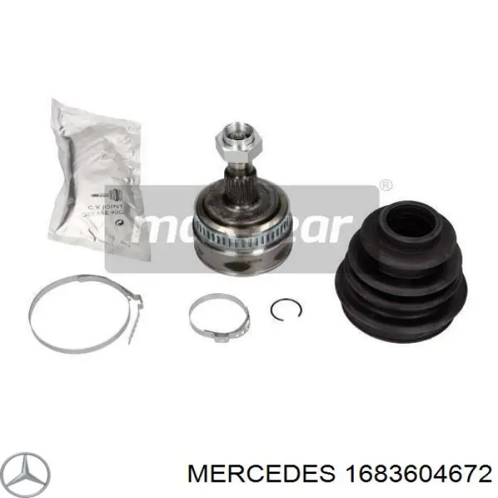  Árbol de transmisión delantero derecho para Mercedes A W168