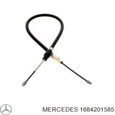 1684201585 Mercedes cable de freno de mano trasero derecho