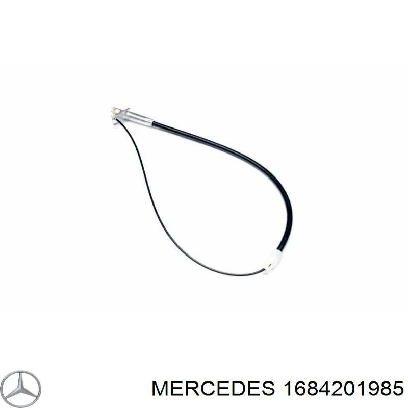 1684201985 Mercedes cable de freno de mano trasero izquierdo