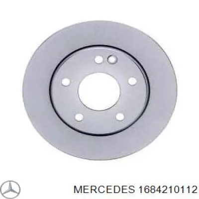 1684210112 Mercedes freno de disco delantero