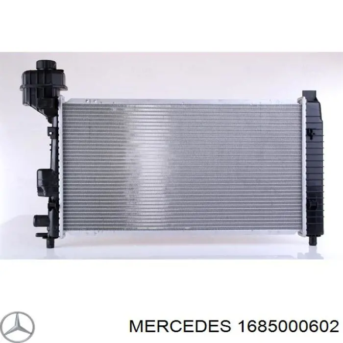 1685000602 Mercedes radiador refrigeración del motor