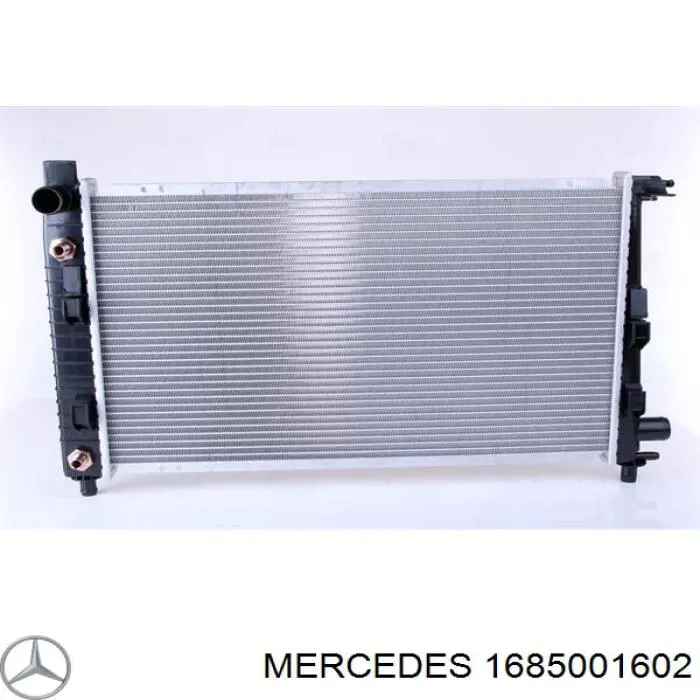 1685001602 Mercedes radiador refrigeración del motor