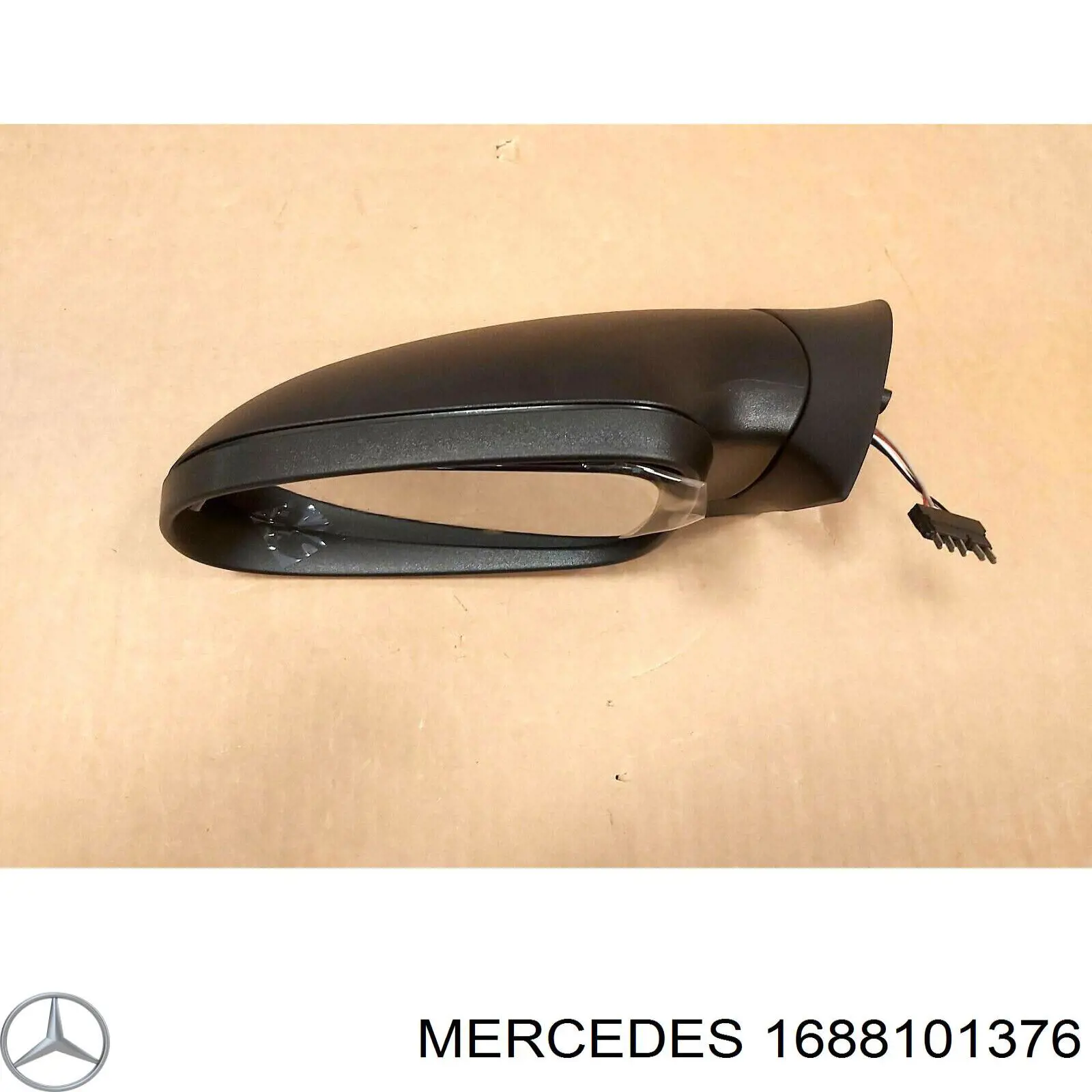 A1688101376 Mercedes espejo retrovisor izquierdo