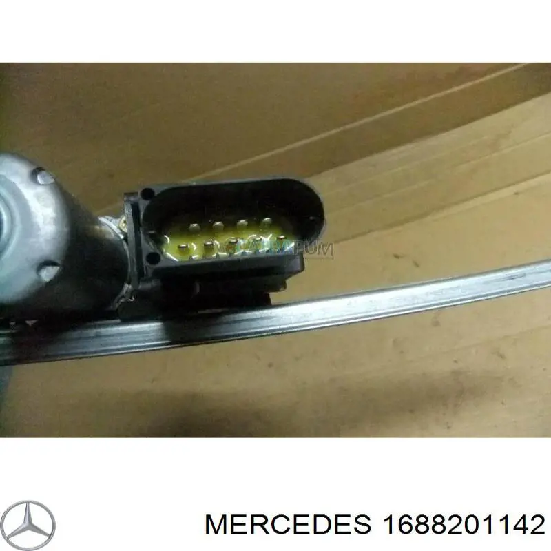 A1688201142 Mercedes motor eléctrico, elevalunas, puerta delantera izquierda