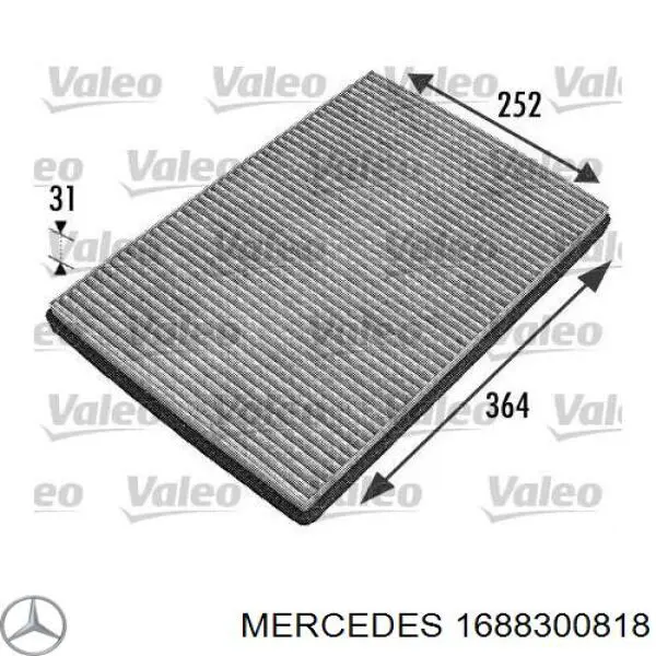 1688300818 Mercedes filtro de habitáculo