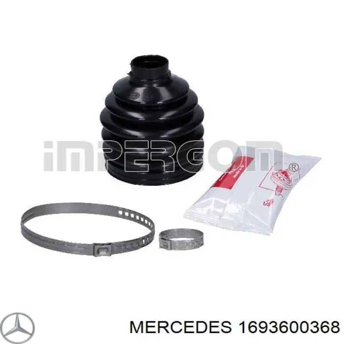 1693600368 Mercedes fuelle, árbol de transmisión delantero exterior