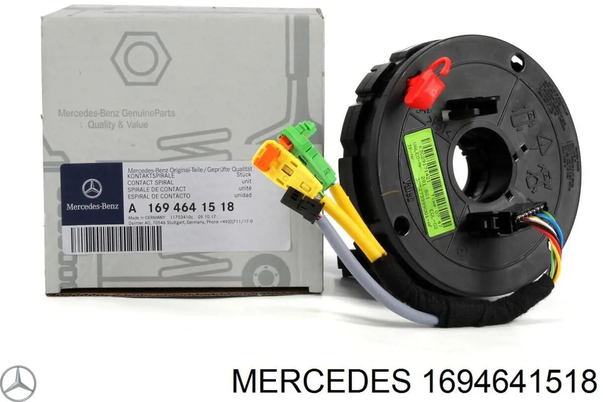 1694641518 Mercedes anillo airbag del volante