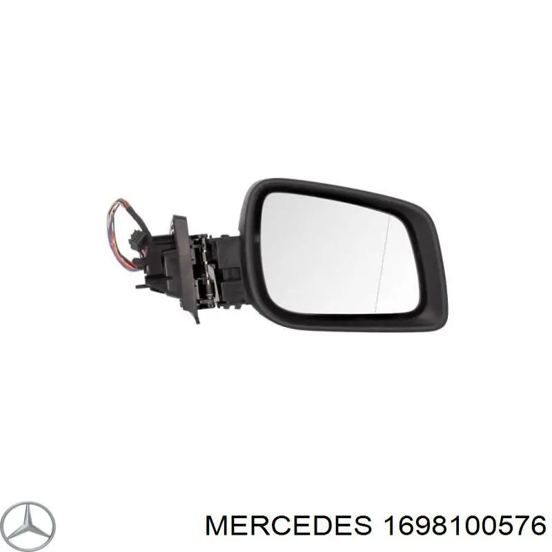 A169810057628 Mercedes espejo retrovisor izquierdo