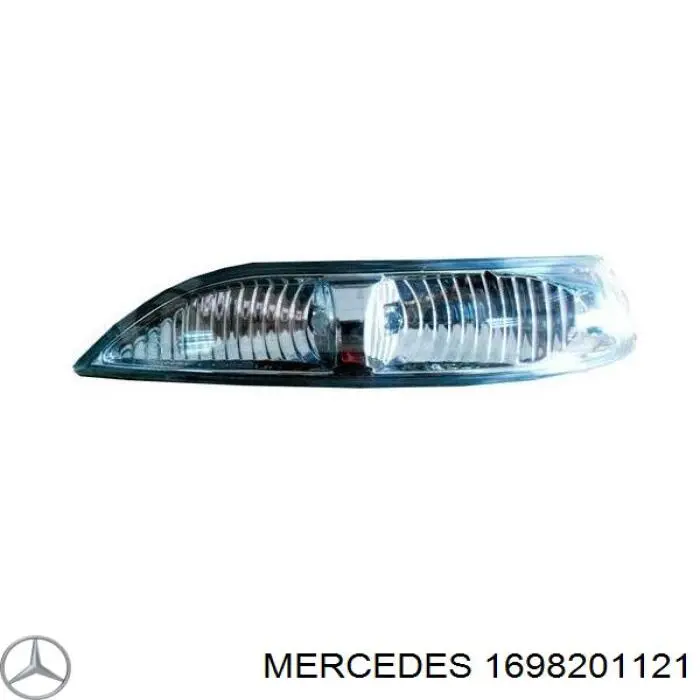 1698201121 Mercedes luz intermitente de retrovisor exterior izquierdo