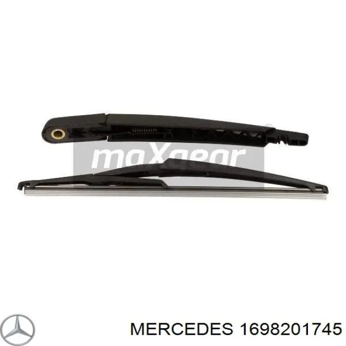 1698201745 Mercedes limpiaparabrisas de luna trasera